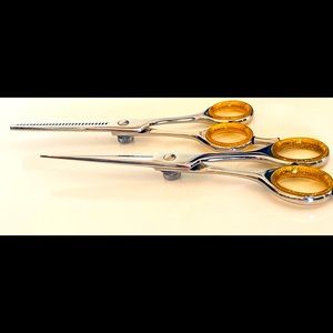 Professional Barber Scissors Set / Hair Dressing Shears Kit